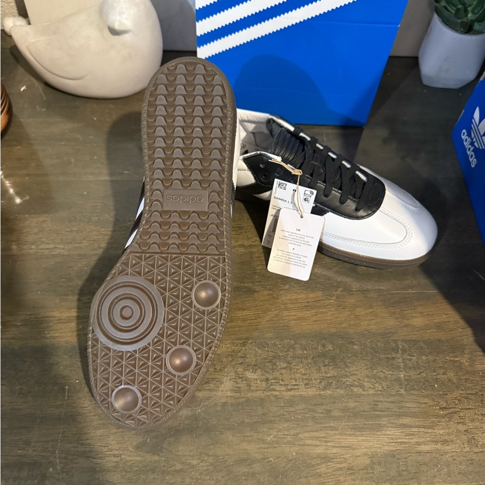 adidas Samba LT Cloud White / Core Black / Gum - Picture 12 of 12
